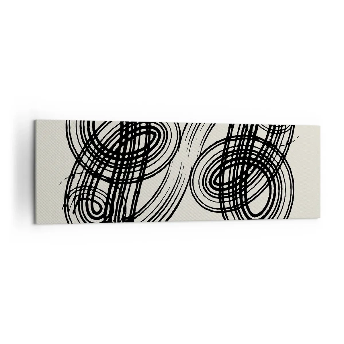 Quadro em tela - Saiu espontaneamente - 160x50 cm