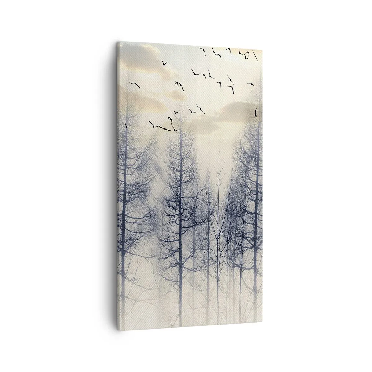 Quadro em tela - Espíritos florestais - 45x80 cm