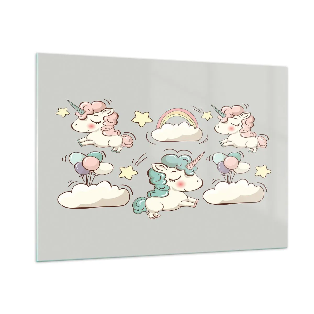 Quadro em vidro - Certamente existem... - 100x70 cm