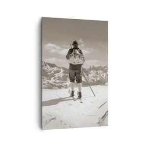 Quadro em tela - E as montanhas são as mesmas - 80x120 cm