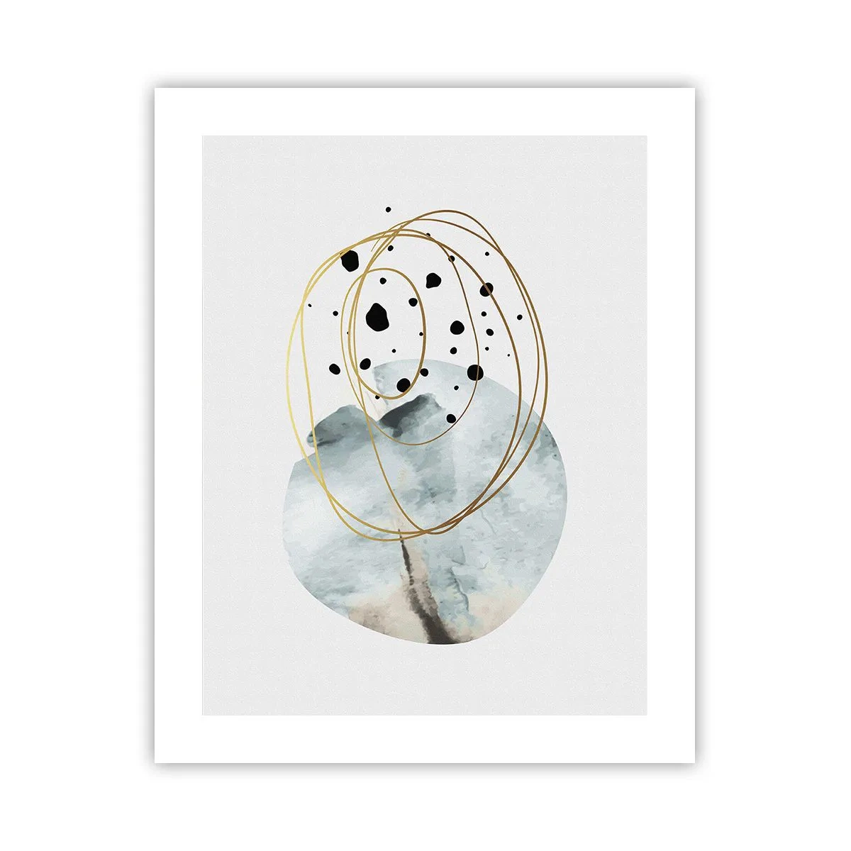 Pôster - No abraço ao espaço - 40x50 cm