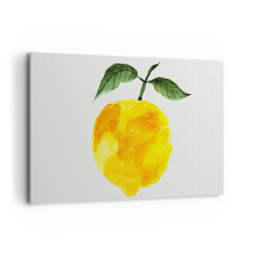 Quadro em tela - Como saborear o sol - 100x70 cm