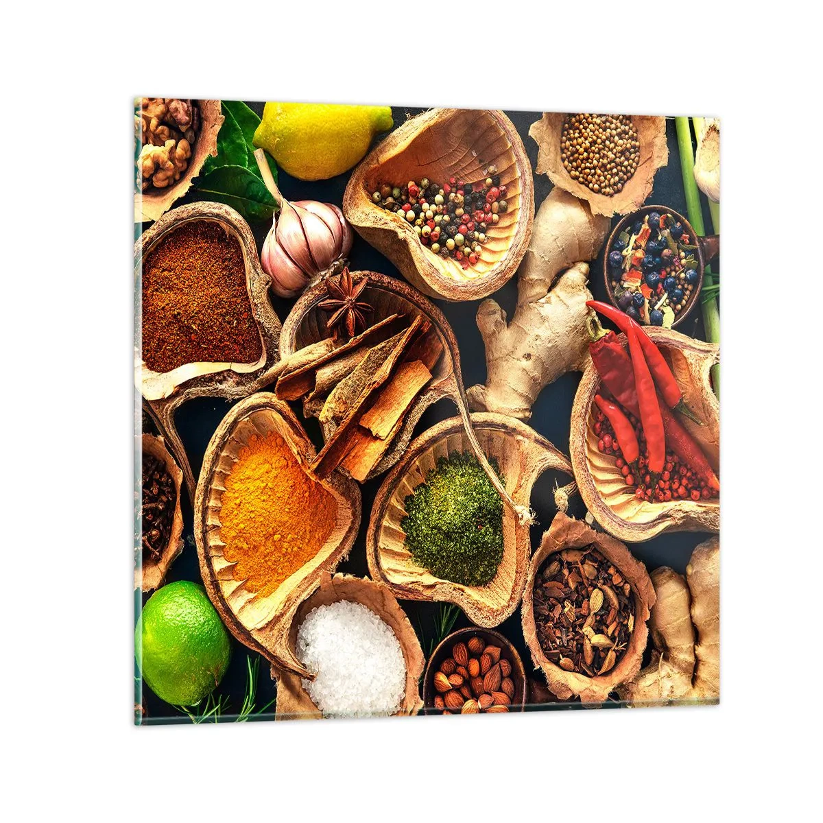 Quadro em vidro - Leve o que quiser - 70x70 cm