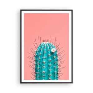 Pôster com moldura preta - Apenas olhe - 70x100 cm