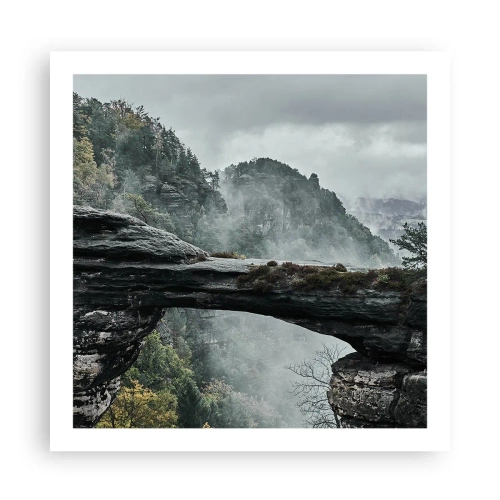 Pôster - A aventura está prestes a começar - 60x60 cm