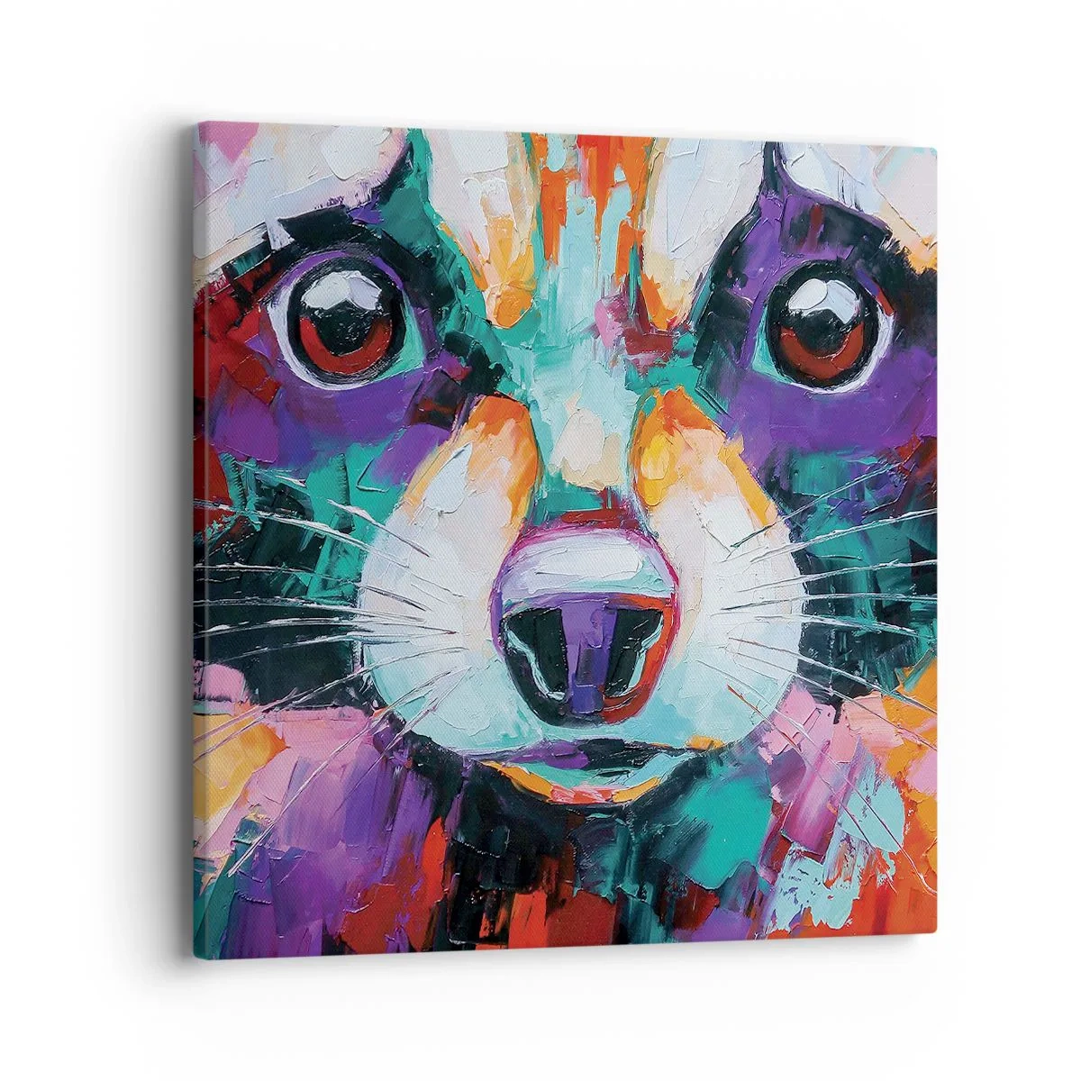 Quadro em tela - Apenas boas emoções - 40x40 cm