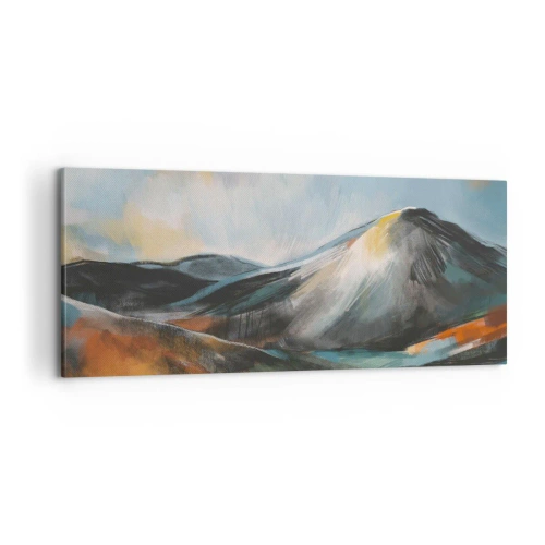 Quadro em tela - Cru e lindo - 100x40 cm