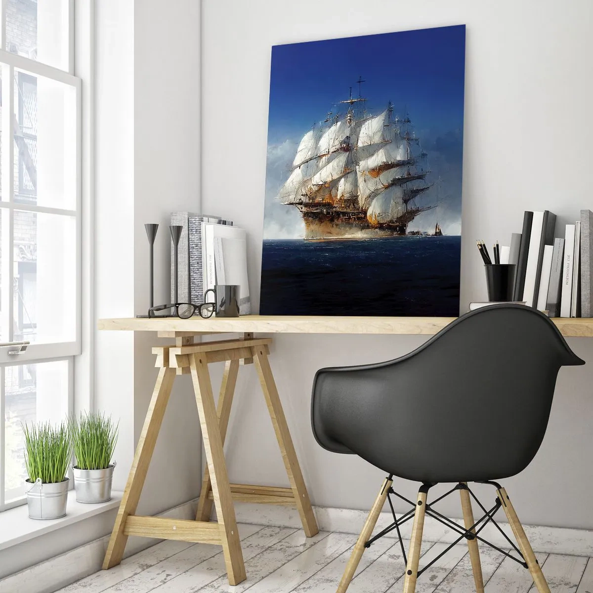Quadro em vidro - A grande glória! - 50x70 cm