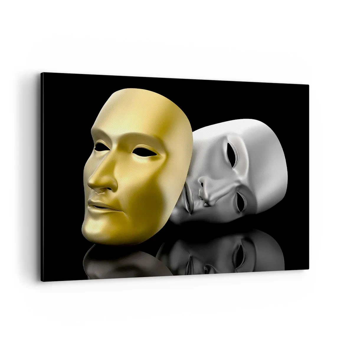 Quadro em tela - A vida é um teatro - 100x70 cm