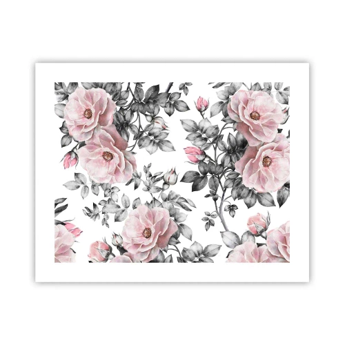 Pôster - Perder-se nas rosas - 50x40 cm