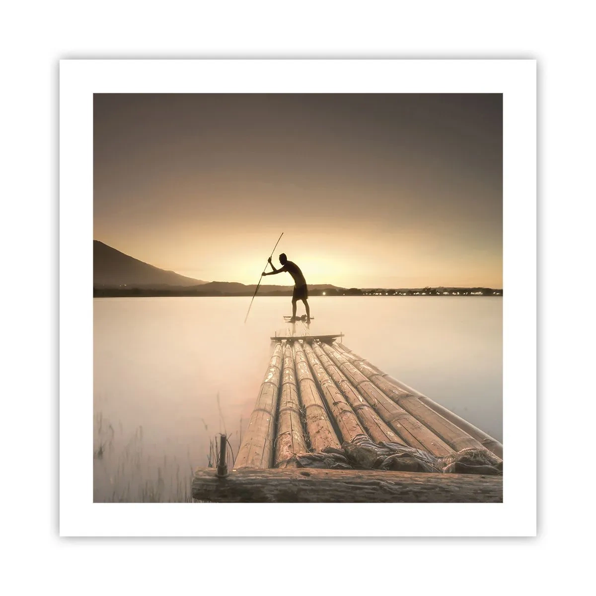 Pôster - Antes de descansar - 50x50 cm