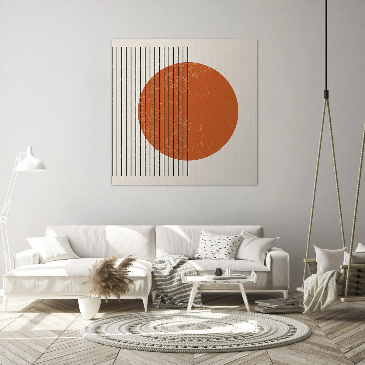 Quadro em tela - Sempre sol - 30x30 cm