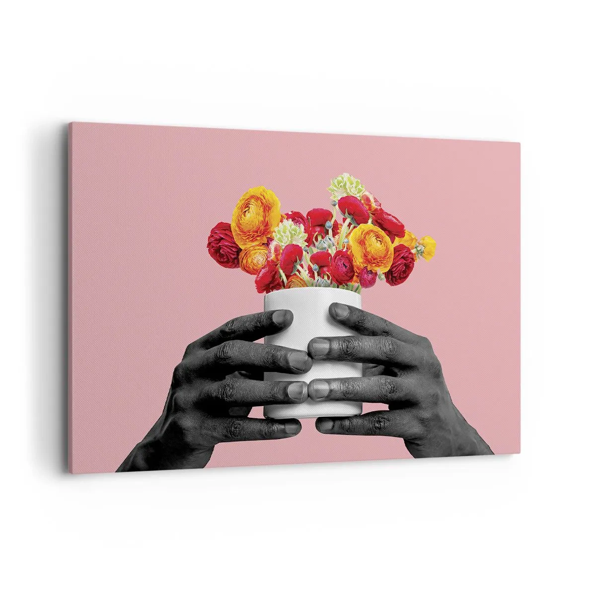 Quadro em tela - A apoteose da vida - 100x70 cm