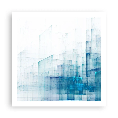 Pôster - Como o espaço ficou - 60x60 cm