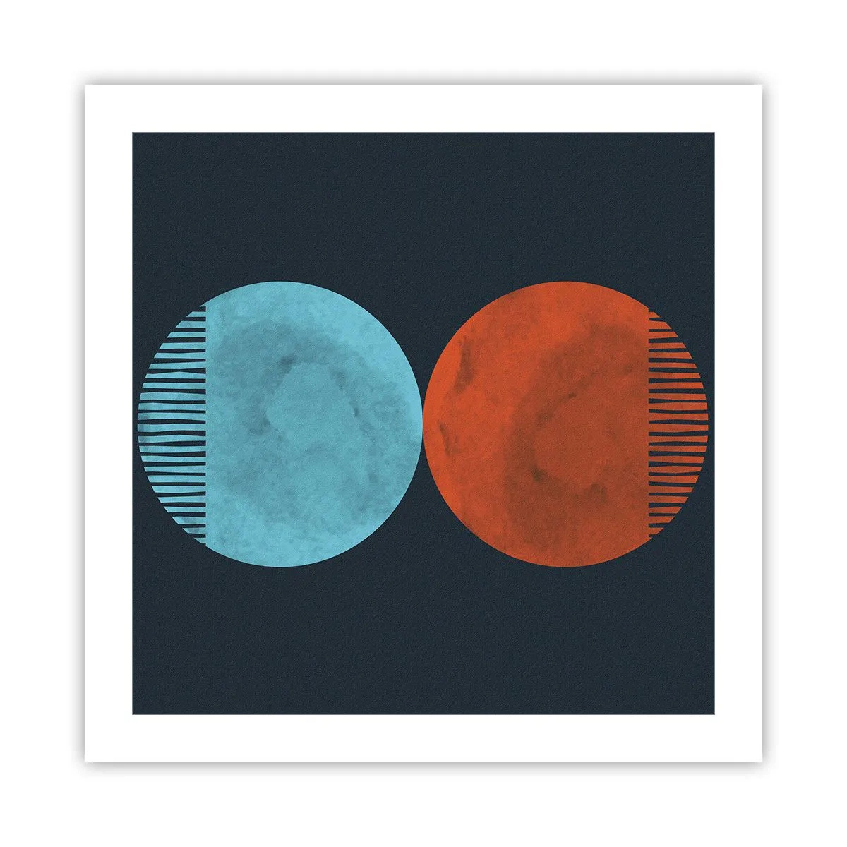 Pôster - Apenas geometria? - 50x50 cm