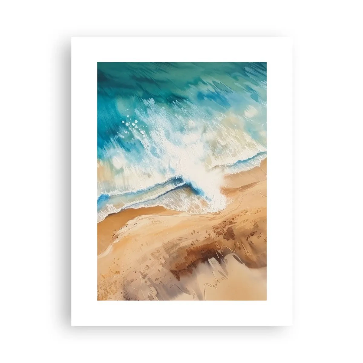 Pôster - A onda que retorna - 30x40 cm