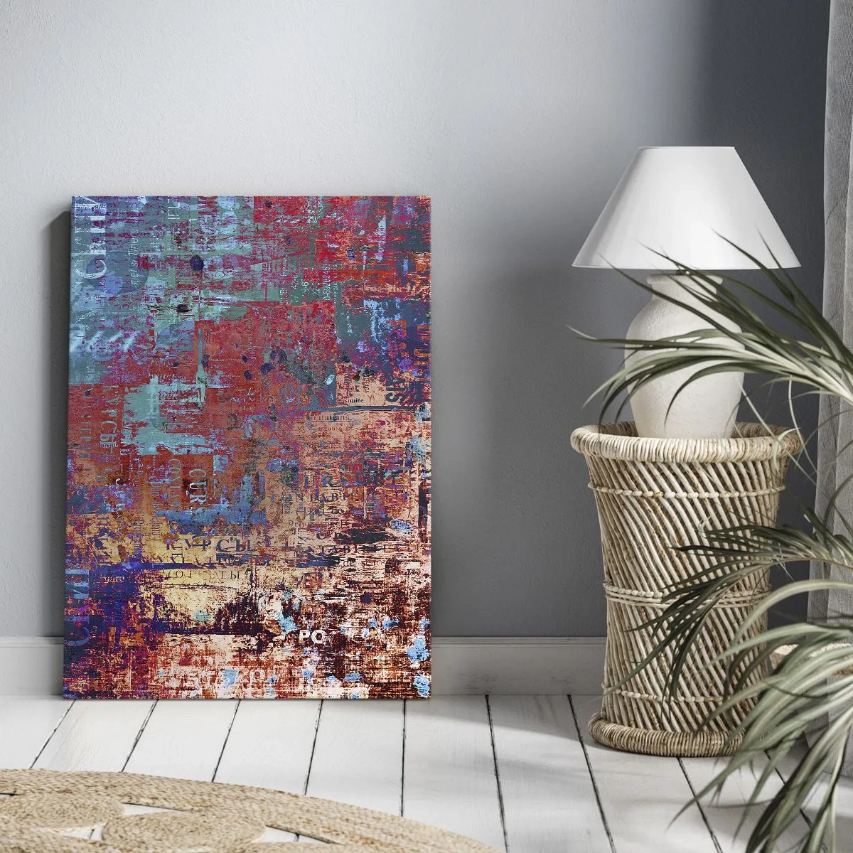 Quadro em tela - Memória e esquecimento - 50x70 cm