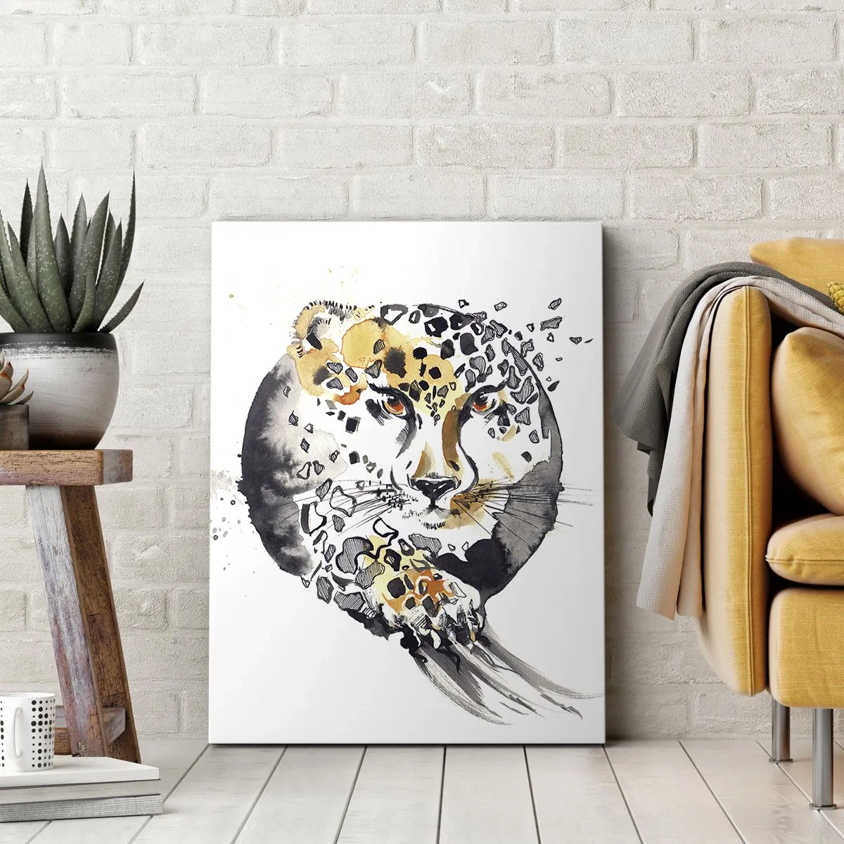 Quadro em tela - Beleza predatória - 50x70 cm