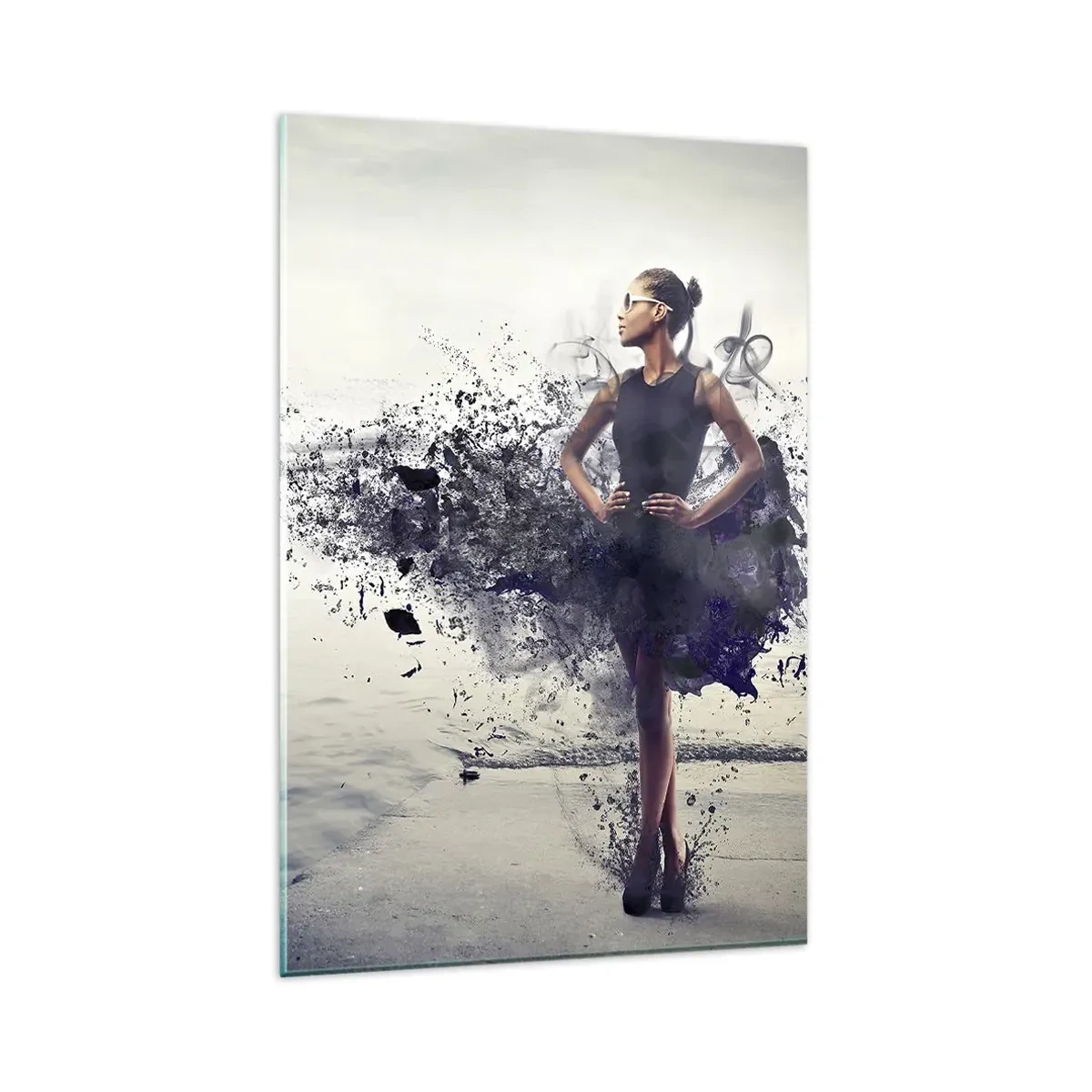 Quadro em vidro - Vénus africana - 80x120 cm