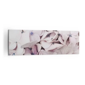 Quadro em tela - Em uma inundação de flores - 160x50 cm