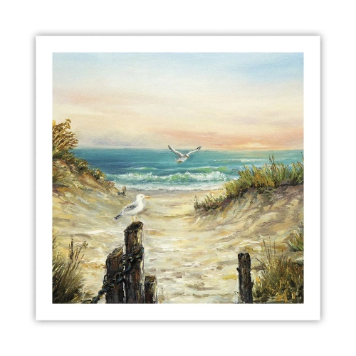 Pôster - Refúgio sem vento - 60x60 cm