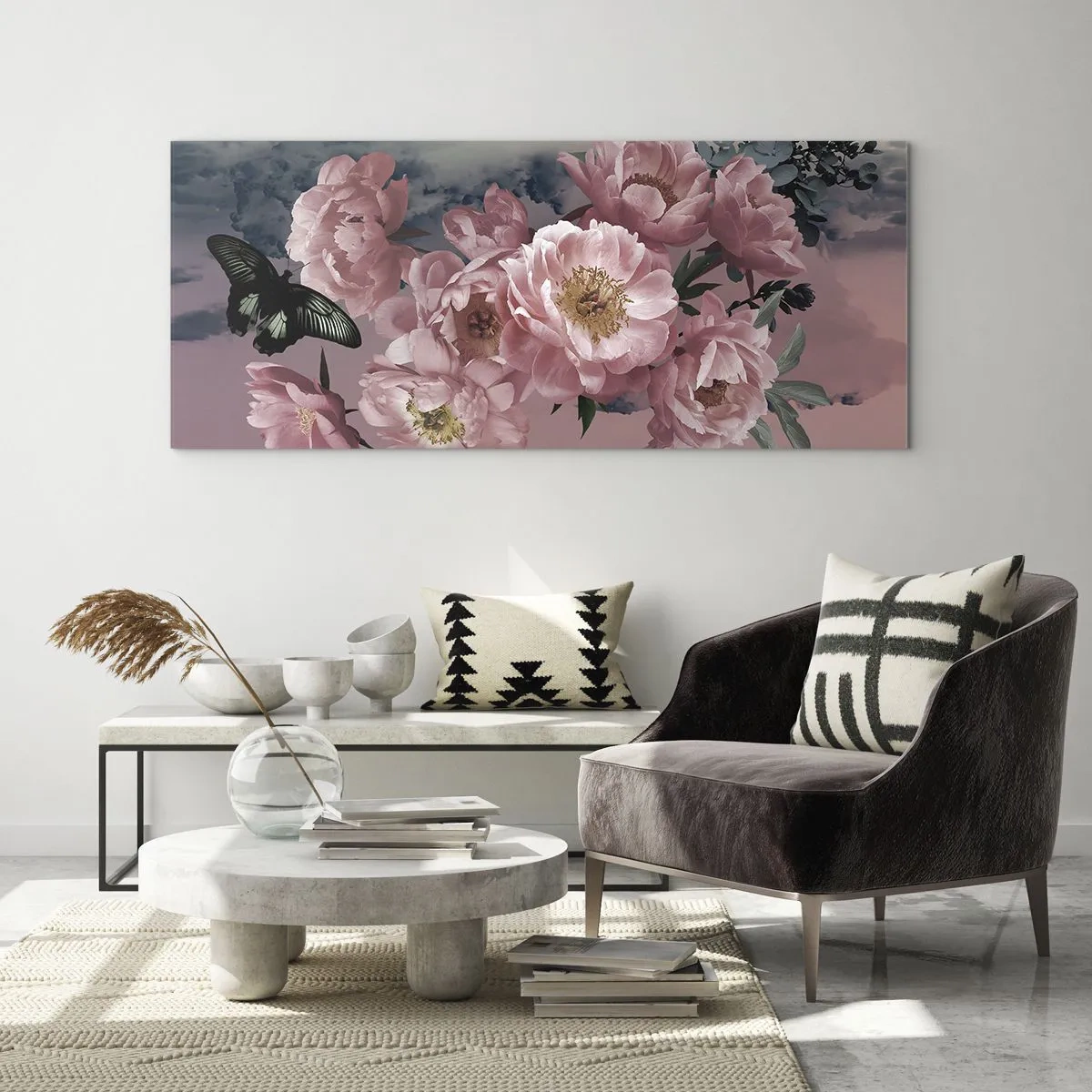 Quadro em vidro - O auge do romantismo - 120x50 cm