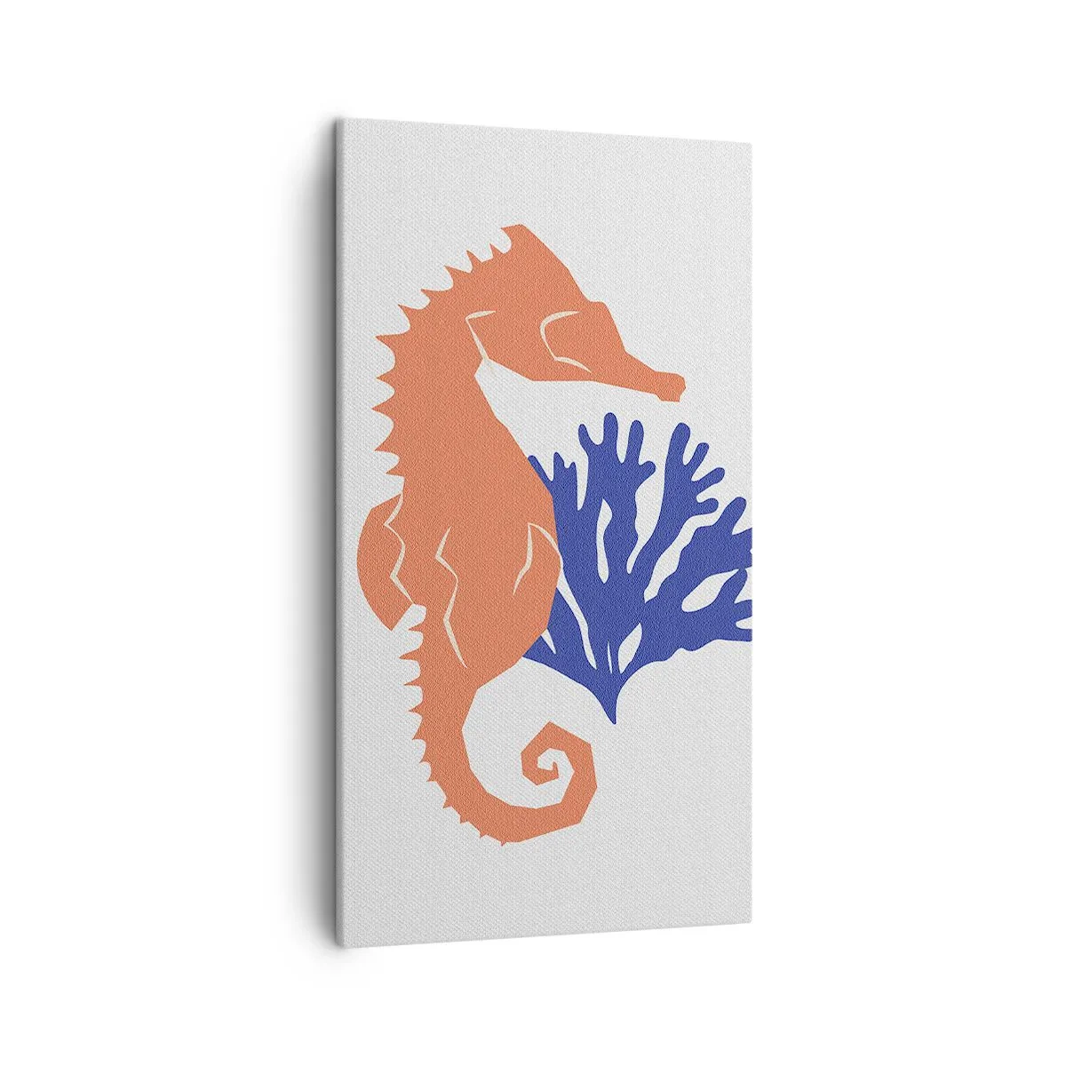 Quadro em tela - Em um prado subaquático - 45x80 cm