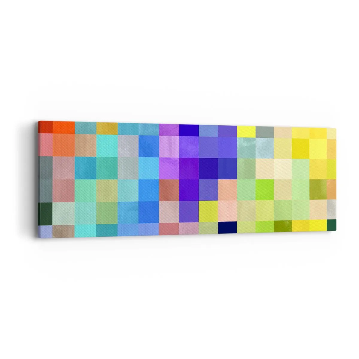 Quadro em tela - Todos diferentes, todos iguais - 90x30 cm