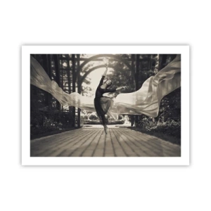 Pôster - A dança do espírito do jardim - 70x50 cm