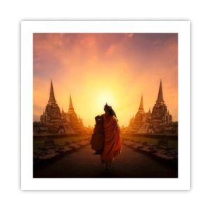 Pôster - Em paz para a eternidade - 50x50 cm