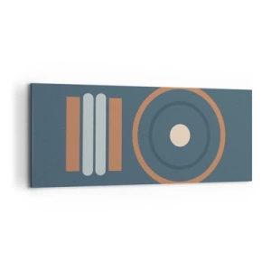 Quadro em tela - A essência da questão - 120x50 cm