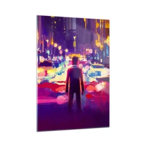 Quadro em vidro - Imerso na luz - 50x70 cm
