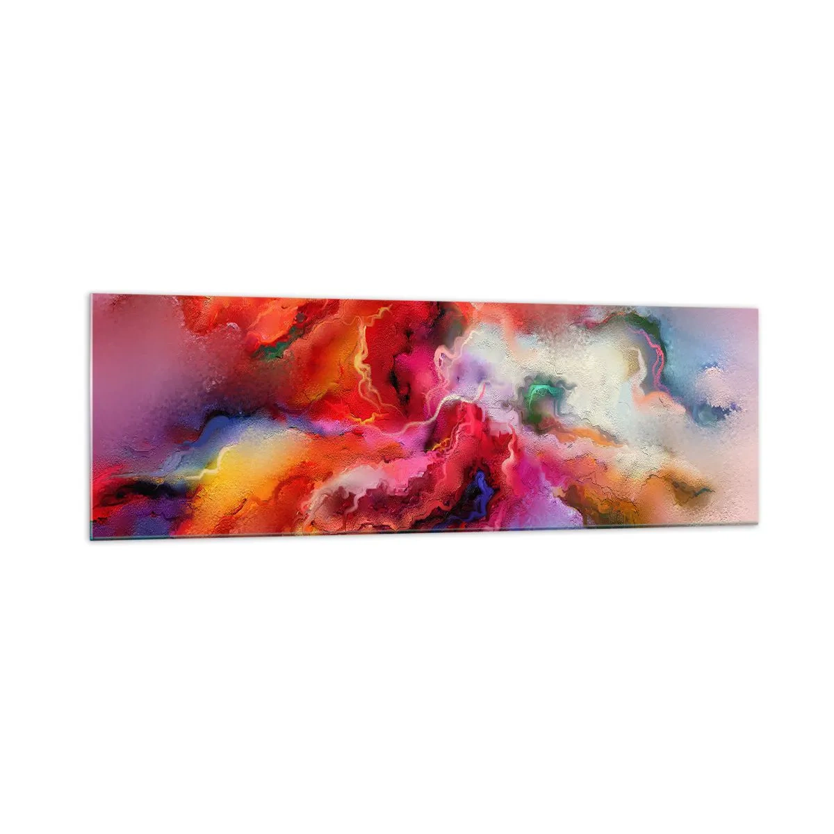 Quadro em vidro - Como capturar os sonhos - fumo - 160x50 cm