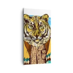 Quadro em tela - Não tão selvagem como dizzem - 65x120 cm