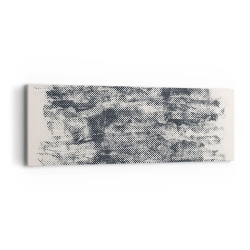 Quadro em tela - Composição nebulosa - 90x30 cm