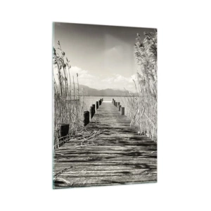 Quadro em vidro - No silêncio da relva - 50x70 cm