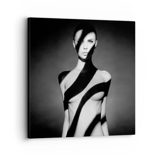 Quadro em tela - No brilho e na sombra - 30x30 cm