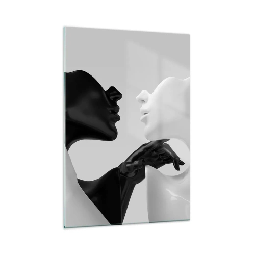 Quadro em vidro - Atração – desejo - 50x70 cm