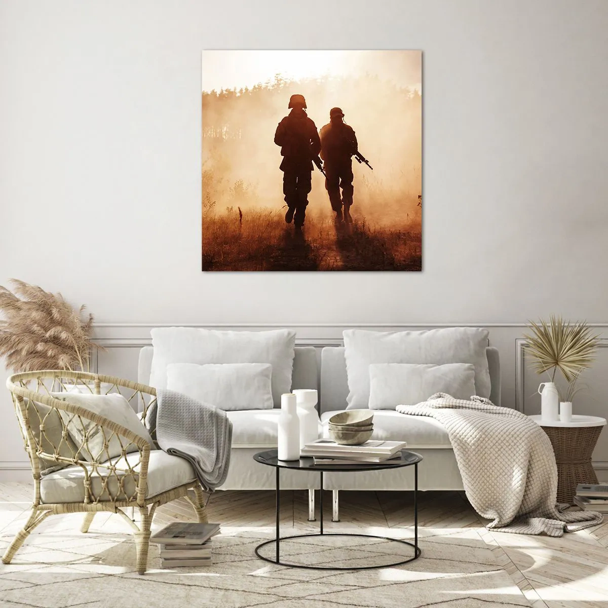 Quadro em vidro - Call of Duty - 30x30 cm