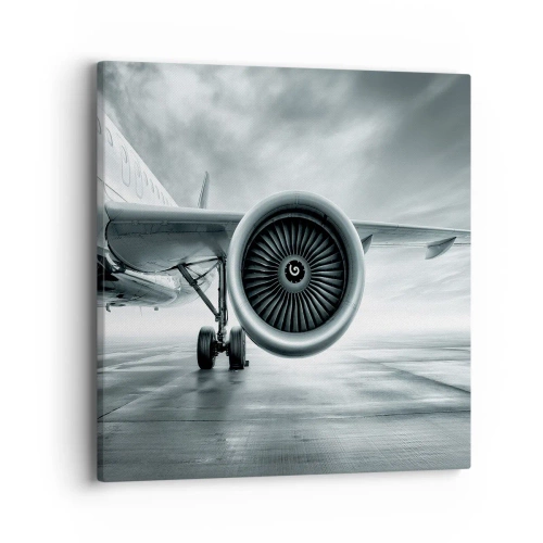 Quadro em tela - Há poder! - 40x40 cm