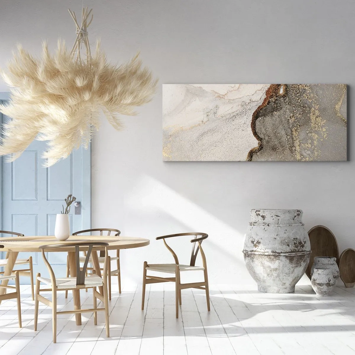 Quadro em tela - No limite das cores - 120x50 cm