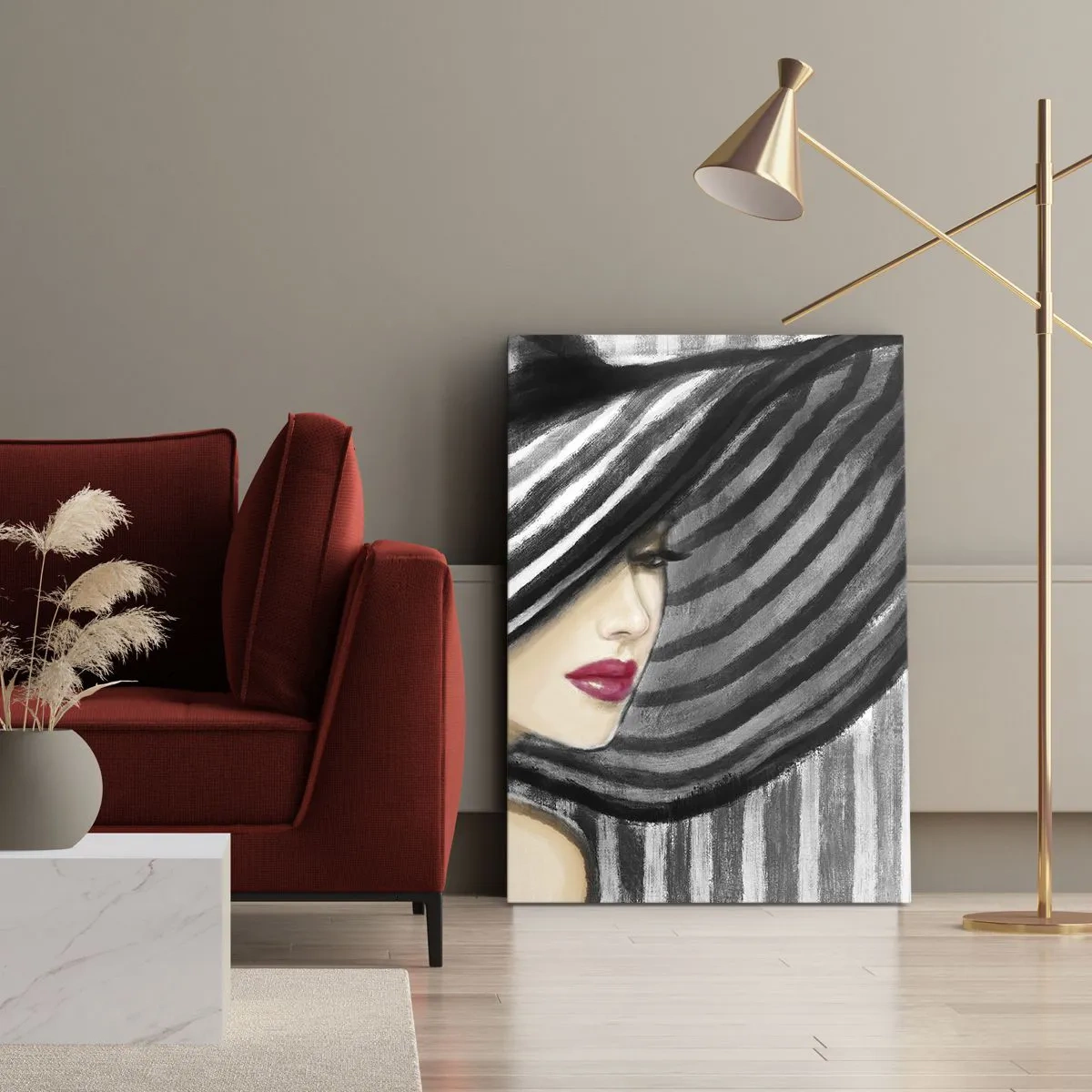 Quadro em tela - Onde encontrar-te? - 50x70 cm