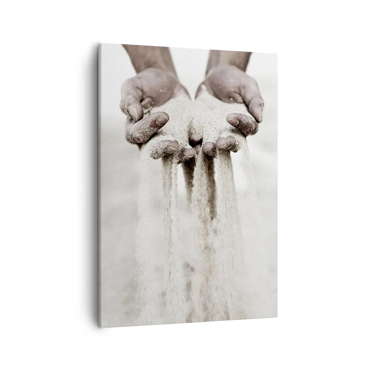 Quadro em tela - Com estas mãos… - 50x70 cm