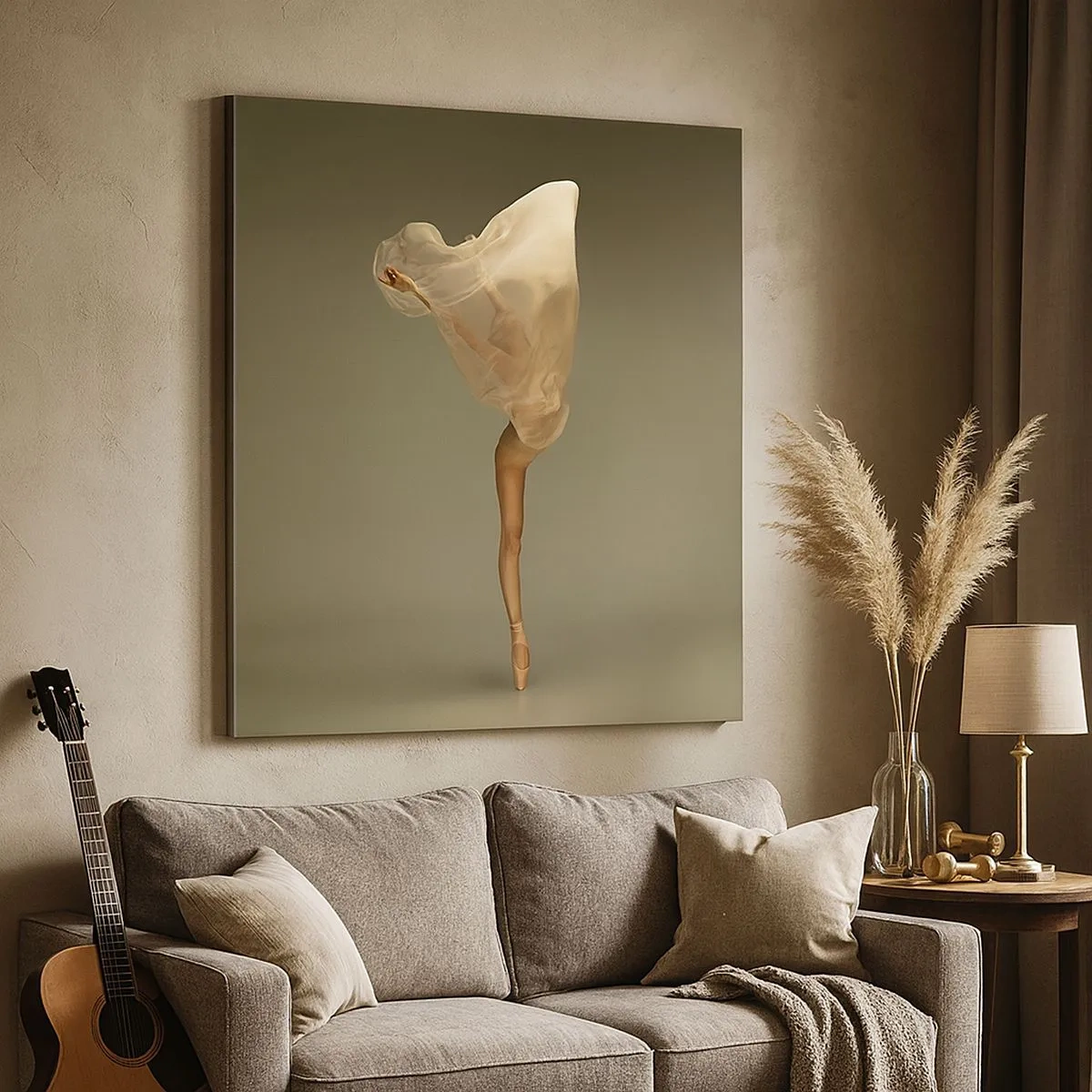 Quadro em tela - Prestes a voar - 30x30 cm