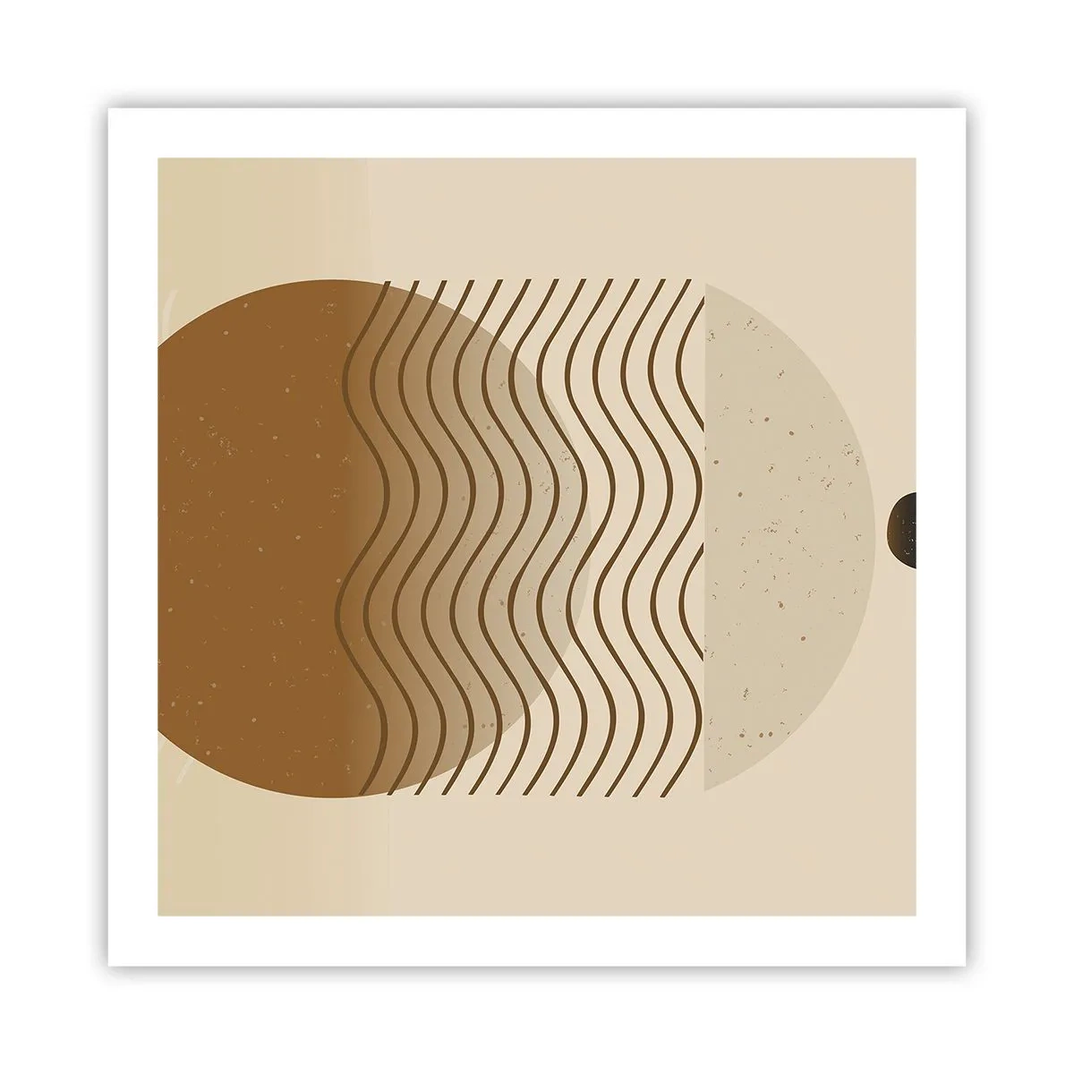 Pôster - Sobre a origem das figuras geométricas - 60x60 cm