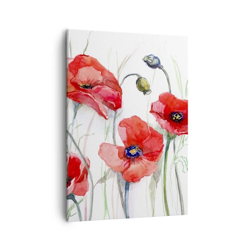 Quadro em tela - Flores polacas - 50x70 cm