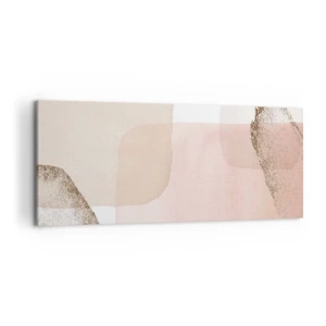 Quadro em tela - Olhar através da cor - 100x40 cm