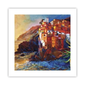 Pôster - Vibrações italianas - 40x40 cm
