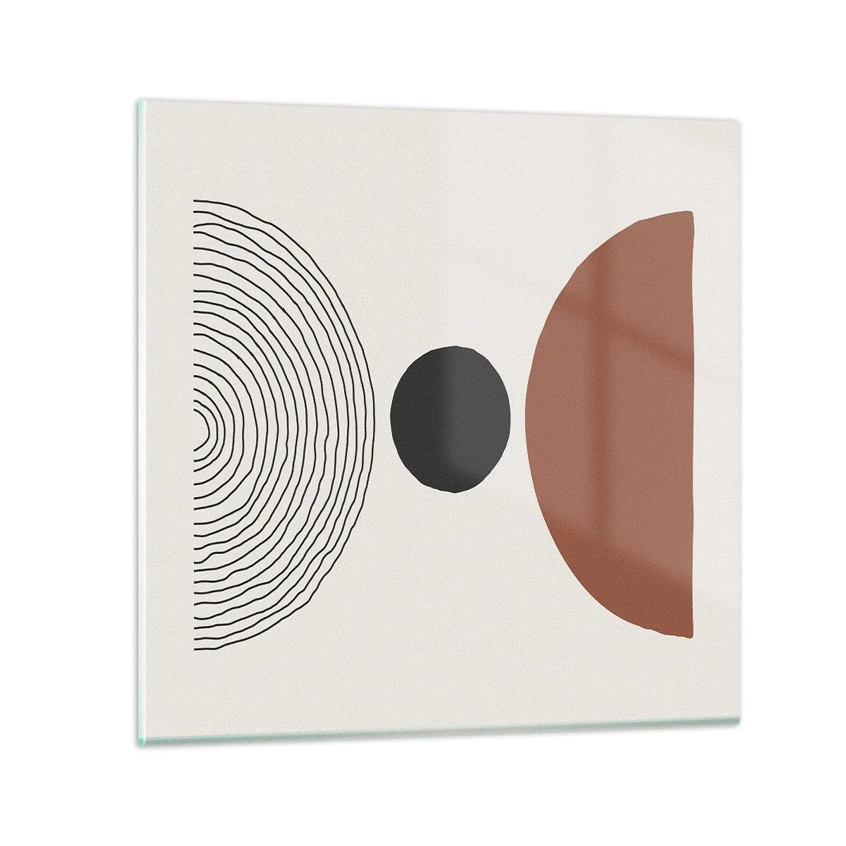 Quadro em vidro - Em destaque - 60x60 cm