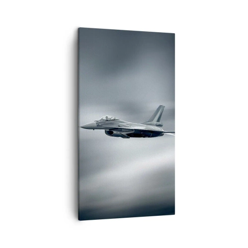 Quadro em tela - Vai lançar o desafio? - 45x80 cm